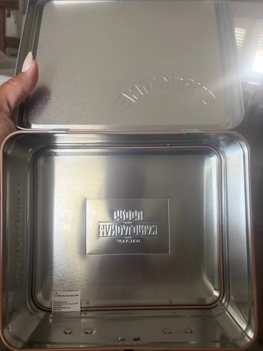 Bath and Body Works x Mandalorian and Grogu Snack Time Metal Lunchbox -